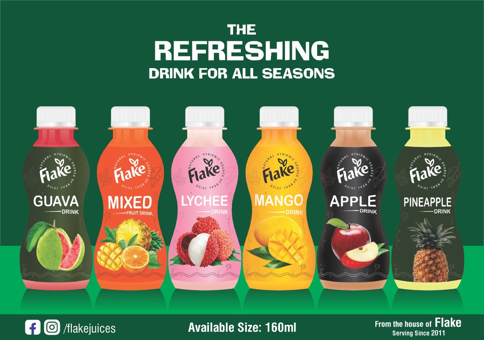 Fresh tropical fruits